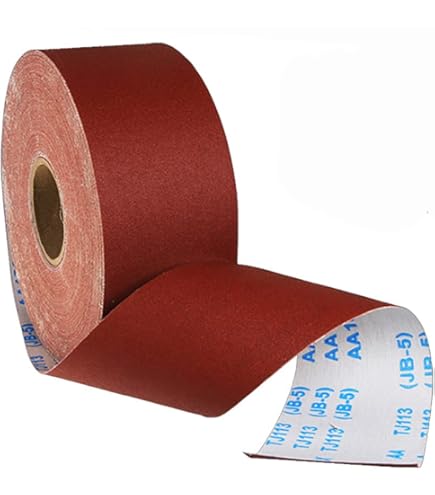 Local Stock In US - 400 Grit Sandpaper Roll 2-3/4" X20yd Sticky - Foto 10