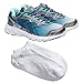 Fila Women's Lightweight Sport Mesh Athletic Running Shoe with Socks