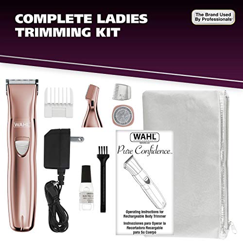wahl pure confidence women's grooming kit