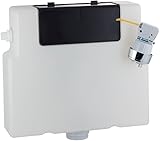Tavistock Vortex Slimline Compact Dual Flush Back To Wall Pneumatic AIR ...