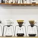Hario Cube Drip Coffee Stand, Transparent Black