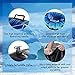 Wleopard Inflatable Snow Tube Sled Air Tubes with Grab Handles - Inflatable Round with Rapid Valves