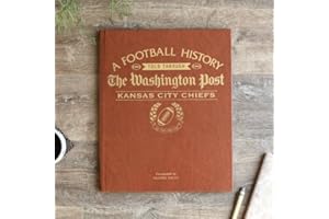 Signature gifts Personalized Football History Book - Sports Fan Gift - A Pro Football History Told Through Newspaper Archive 