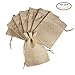PH PandaHall 100pcs Burlap Drawstring Bags 5x7” Advent Calendar Bags Gift Bag Jute Packing Storage Linen Jewelry Pouches Wedding Favors Bag for Party Shower Birthday Christmas Jewelry DIY Craft, Peru