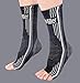 Doc Miller - Ankle Brace for Sprained Ankles, Achilles Tendonitis, Compression Support Sleeves for Women & Men, Best Brace for Pain Relief, Stability & Plantar Fasciitis Sock, 1 Pair, Gray, Medium