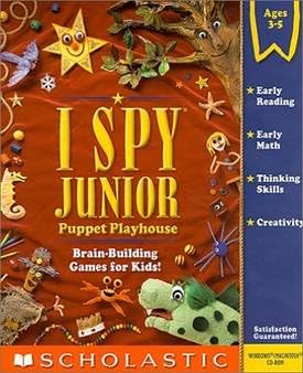 Scholastic I Spy Junior &amp; Jr. Puppet Playhouse