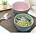 greenandlife 30 Ounce Lightweight & Unbreakable Wheat Straw Bowl - Noodle Fruit Soup Bowl Rice Bowls Dishwasher Microwave Safe, Non-toxin, BPA free and Healthy for Kids Children Toddler & Adult