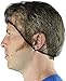 Disposable PLUS Regular Nylon Breathable Honeycomb Hair Nets, Brown (100)