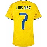 Colombia 2026 Men’s Soccer Jersey Fan Version Short & Long Sleeve Shirt for Game Day, Training, or Casual Wear