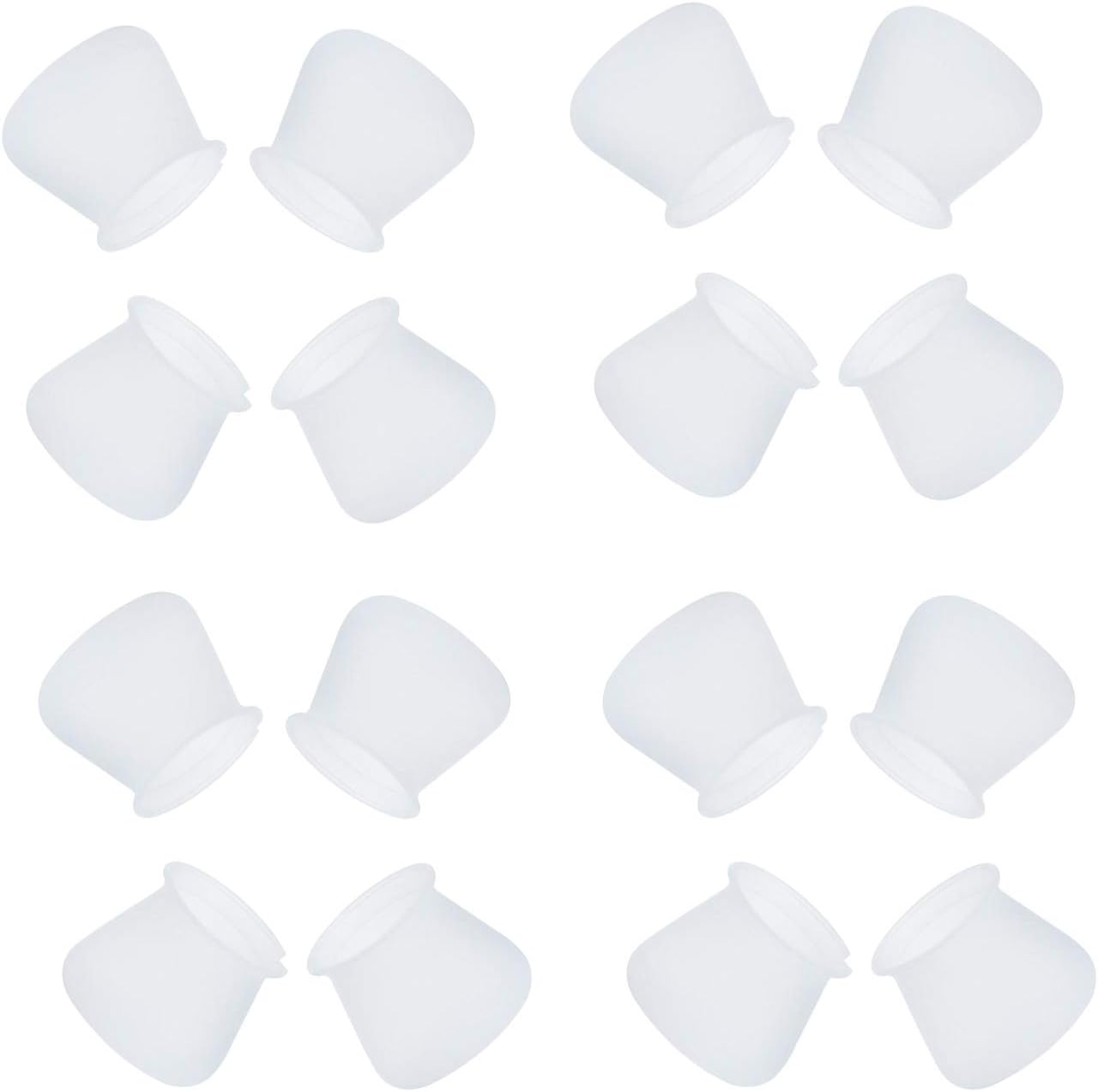 36 fundas protectoras de silicona para patas de silla, para muebles