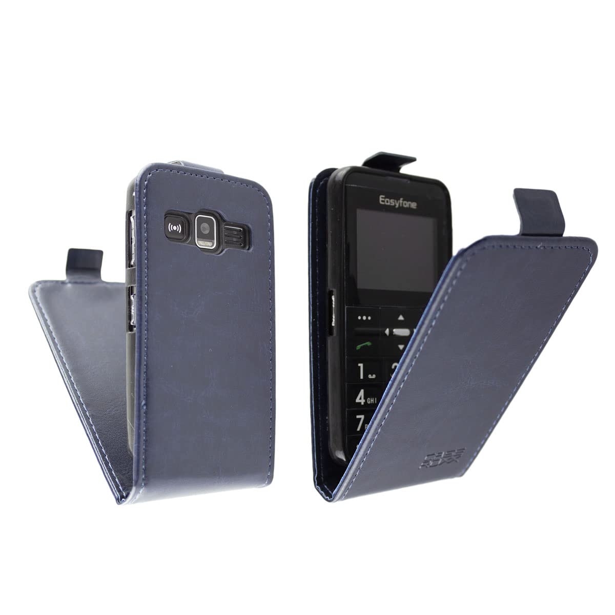 caseroxx Flip Cover for Easyfone Prime-A7, Case (Flip Cover in blue)