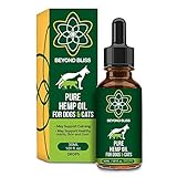 Beyond Bliss Hemp Oil for Dogs & Cats - 550 milligrams daily- Joint Pain - Separation Anxiety - Chronic Pain Relief - Organic & Natural - Anti-Inflammatory - Grown & Made in USA - Omega 3, 6, 9
