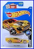 Hot Wheels, 2016 X-Raycers, Bullet Proof [Translucent Yellow] Die-Cast Vehicle #15/250