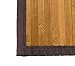 Ginsey Natural Bamboo Step Mat – Durable Construction – Non-Slip Bottom – Made from Sustainable Materials – 34 Inches Long x 21 Inches Wide