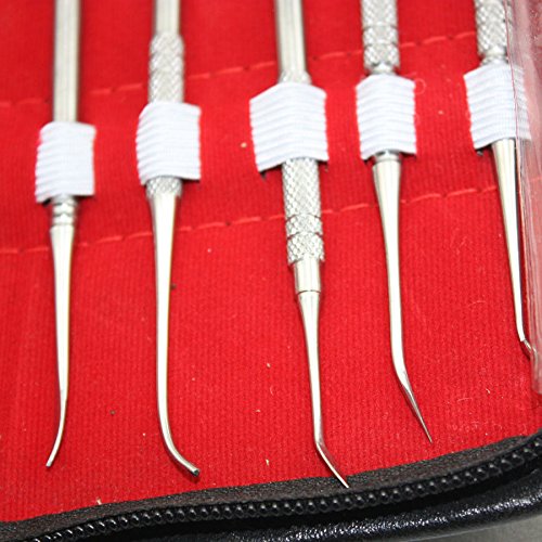 New Wax Carving Stainless Steel Dental Lab Instrument Wax Carving Tool Kit by Superdental - Thumbnail 3