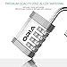 ORIA Combination Padlock, 4 Digit Combination Lock, Metal and Plated Steel Material for School, Employee, Gym or Sports Locker, Case, Toolbox, Fence, Hasp Cabinet and Storage, Set of 2, Silver