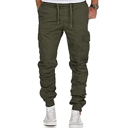 Black Sweats Pants Gym Sweats Cargo Joggers