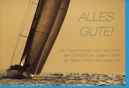 Biglietto D Auguri Con Aliante Con Frase L Optimist Amazon It Cancelleria E Prodotti Per Ufficio