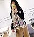 Changx Girl's Fashion style Luxury Warm Silk Scarves Turban