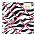 Sweet Jojo Designs Funky Zebra Fabric Memory/Memo Photo Bulletin Board