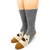 WARRIOR ALPACA SOCKS - Cozy Alpaca Wool Fun Novelty/Camp Socks for Men & Women | Soft, Warm, Hypoallergenic | 1 Pair