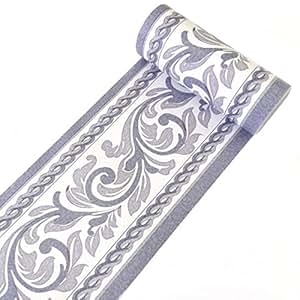 SimpleLife4U Moistureproof PVC Wallpaper Border Peel &amp; Stick Wall ...