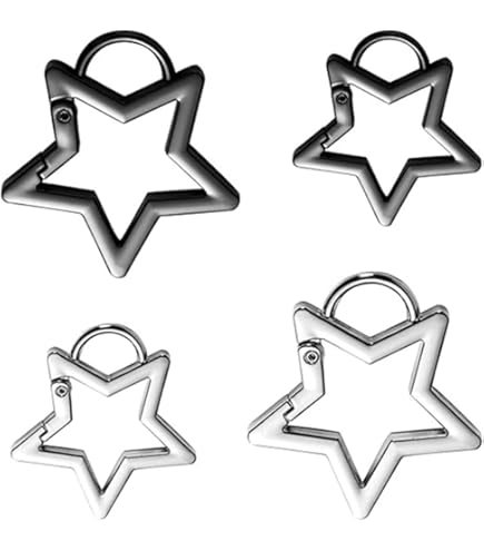 Mousqueton En Forme D'étoile - Boucle D'escalade - Alliage D'aluminium - Haute Performance - Pour Camping, Pêche, Randonnée, Cinq Emplacements