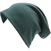 DOOVID Slouchy Beanie for Women Men Baggy Beanie Hats Casual Stretch Knit Hip-Hop Skull Caps