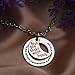 LParkin Grandma Necklace Gifts For Grandmas From Grandson The Love Between a Grandmother and Grandson is Forever Necklaces Jewelry for Grandma