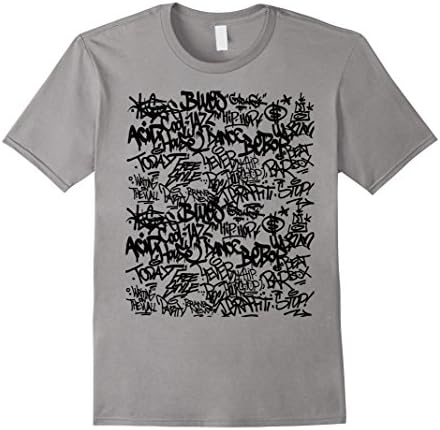 Cool Graffiti Tag Shirt (Black)