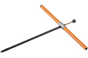 JIM GEM JIM-GEM® 12" Increment Borers | 3 Thread 0.200" (5.15mm) | to Extract Wood Cores | PTFE-coated | Stainless Steel | Secure Grip