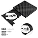 External DVD Drive, High Speed Data Transfer USB 3.0 External CD DVD Reader Writer Player for Laptop Desktop Macbook Mac OS Windows 10/8/7/XP/Vista