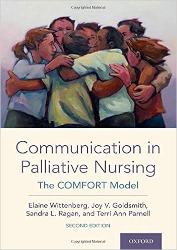 Communication In Palliative Nursing The Comfort Model Elaine