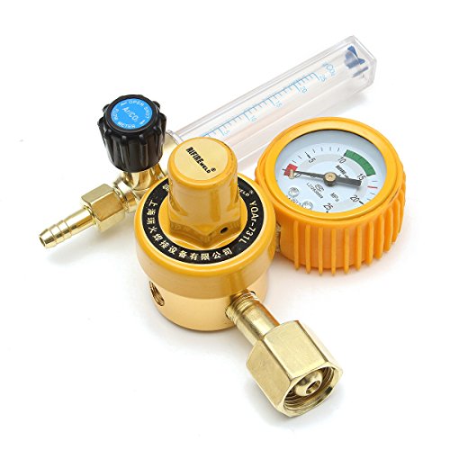 0-25 Mpa Argon CO2 Mig Tig Flow Meter Regulator Flow Meter Welding Weld Gauge - Thumbnail 2