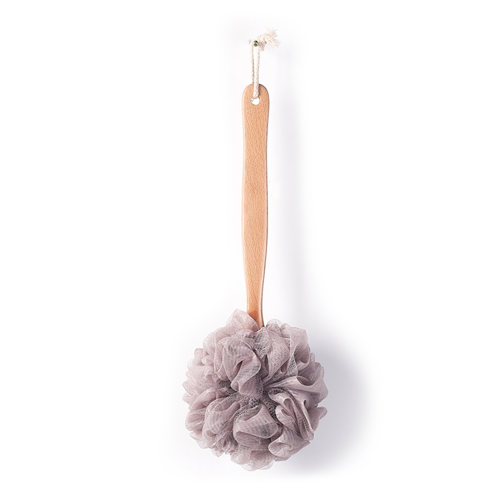 Bath Sponge & Brush Long Handled Loofah Back Scrubber
