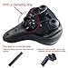 WOWOWO Bicycle Suspension Cruiser Saddle, Cruiser Gel Wide Comfort Soft Foam Bike Seat