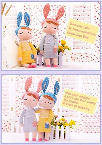 Kawaii Plush Stuffed Animal Cartoon Kids Toys for Girls Children Baby Birthday Christmas Gift Angela Rabbit Girl Metoo Doll (6)