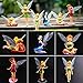 Tinker Bell Figures 6 pcs, Cake Topper Figurines Play Set Toys