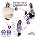 Lekors Vacuum Storage Bags - Pack of 6 Jumbo space saver bags - 3x Extra Large (39x31 inch) +3x Large (31x24 inch) + Free Hand Pump for Travel - Extra thick seal storage bags (80% Compression)