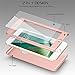 iPhone 7 Plus case, VPR 2 in 1 Ultra Thin Full Body Protection Hard Premium Luxury Cover [Slim Fit] Shock Absorption Skid-Proof PC case for Apple iPhone7 Plus (5.7inch) (Rosegold)