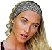 Yoga Headband: UNISEX Fitness Headbands For Women Girls & Men Head Band Sweatband for Running, Workout Gym Exercise. NO SLIP Sport Wrap Sweatbands & Sweat Wicking Athletic HeadWrap Bands Fit Over Hair