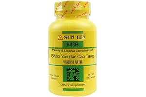 Sun Ten - Peony & Licorice Combination Capsules / Shao Yao Gan Cao Tang / 芍藥甘草湯