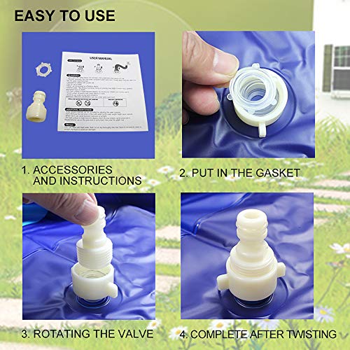 Calazip Inflatable Splash Pad Sprinkler for Kids, 68\