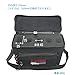 Gator Cases Padded Microphone Carry Bag; Holds up to (4) Wired Microphones. (GM-4)