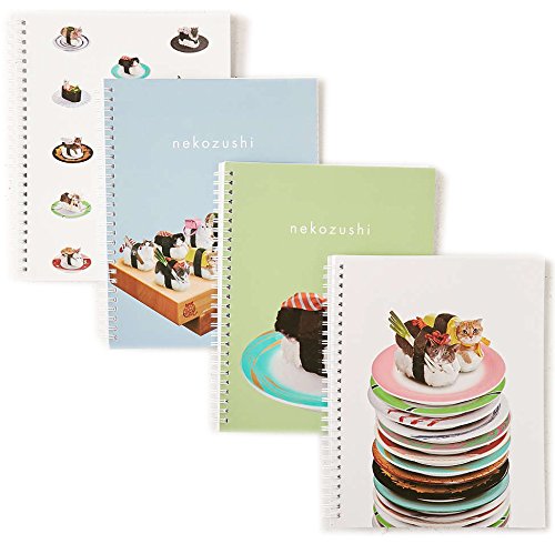 "Nekozushi" Sushi Cat Notebook (BLUE)
