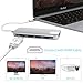 KODLIX GN30H USB-C Hub Type-C Adapter with PD Charging, 4K HDMI @30Hz/ 1000M Ethernet/ 3 USB 3.0 Ports/ TF SD Card Reader for Macbook (Pro), Google Chromebook 2016