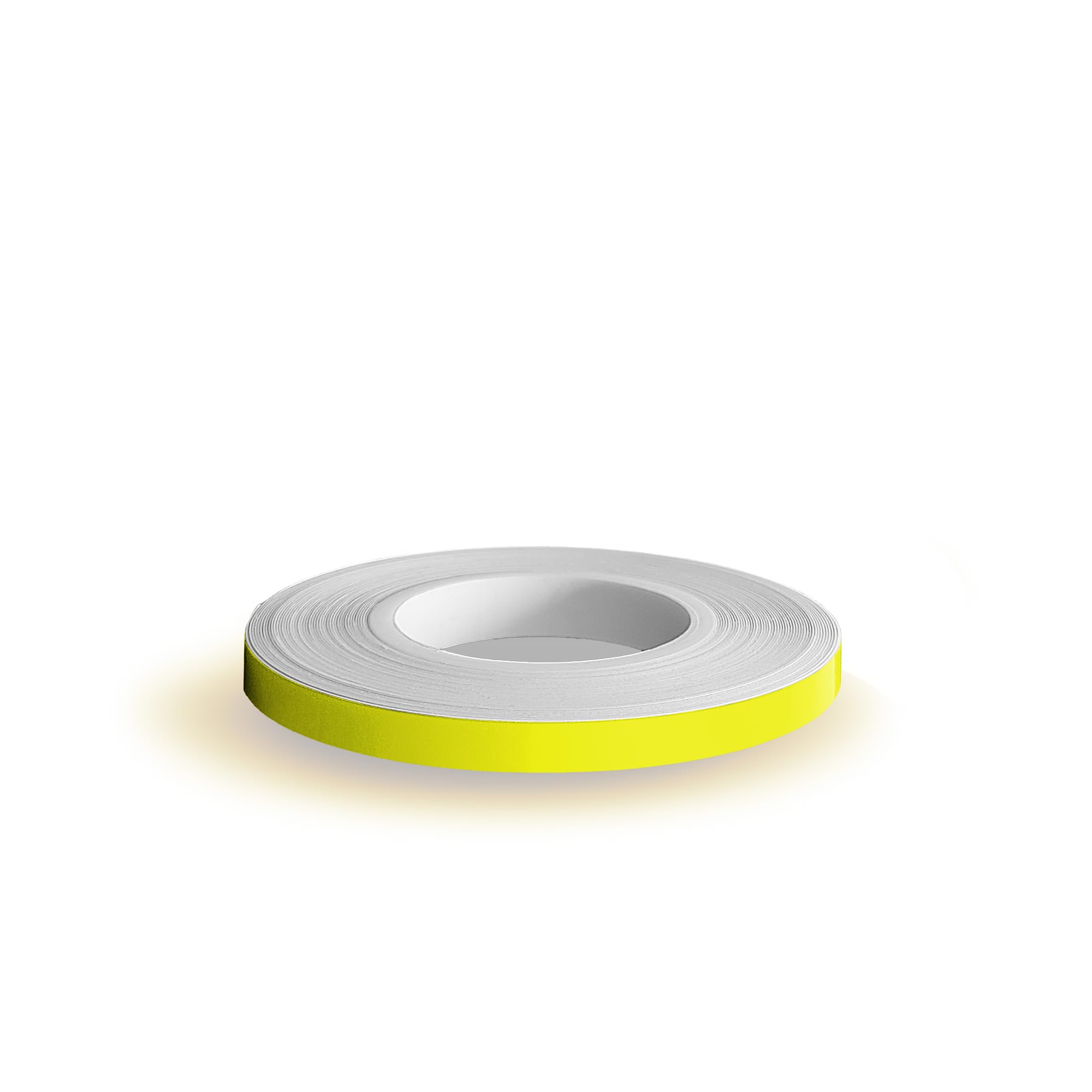 Neon Wheel Stripes, Fluo Yellow, 5 mm x 6 mt