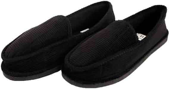 gangster corduroy slippers