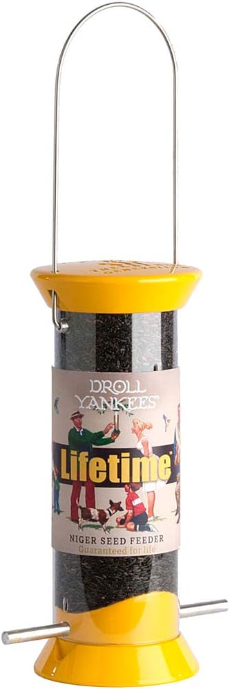 Jacobi Jayne Droll Yankees Yellow Lifetime Wild Garden Bird Niger Seed Feeder