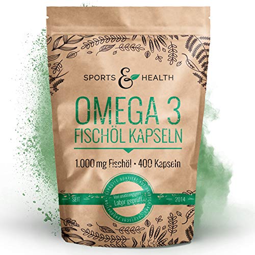 Omega 3 Fischöl Kapseln 400 Kapseln Hochdosiert In Besonderer